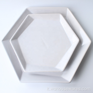 All&#39;ingrosso polygon stoviglie di lusso di ceramica